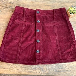 American Eagle Hi Rise A Line skirt